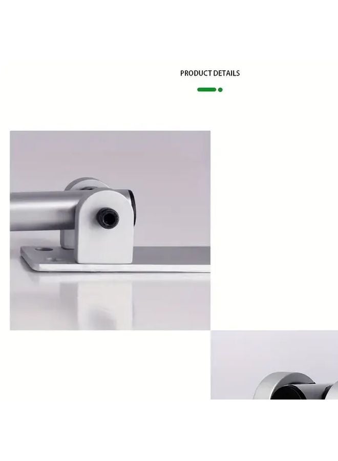 درابزين الحمام القابل للطي من سبائك الألومنيوم المضاد للانزلاق لدعم كبار السن وذوي الإعاقة - Image 5