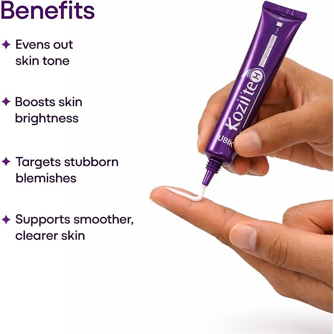 ETHIGLO Kozilite-H_Skin Lightening Cream - Pack of 2 (20 gm each) - Image 3