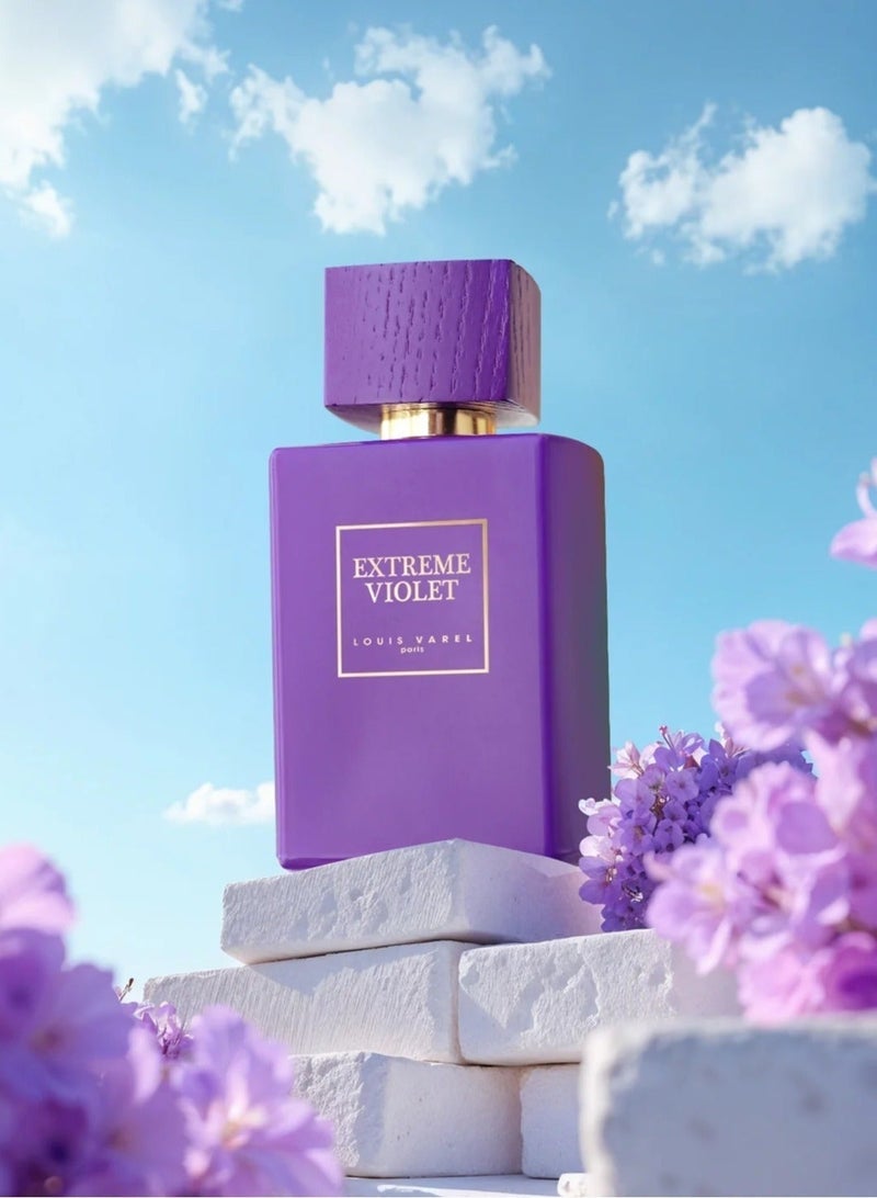 LOUIS VAREL EXTREME VIOLET EDP 100ML PERFUME - Image 5