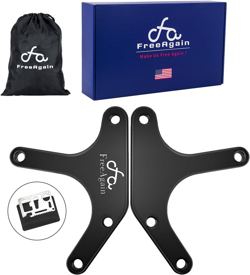 FreeAgain 1.5'' Rear Suspension Lift Leveling Bracket Kits for Harley Trikes - Image 1