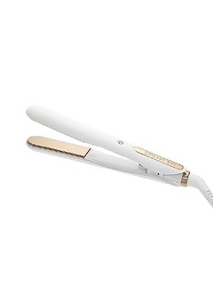 Hair Defining + Detailing Titanium Mini Flat Iron Hair Straightener For Short Hair Travel Sized With Travel Bag Accessory Fast Heat Dual Voltage Auto Shutoff