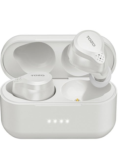 Nc7 All Function Hybrid Noise Cancelling Wireless Earbuds Bluetooth 5.3 Headphones With Ultra Long 72H Playtime In Ear Detection App Customization Immersive Sound Deep Bass Headset