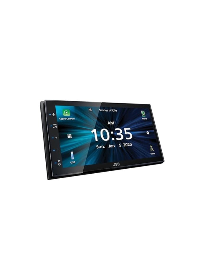JVC JVC KW-M560BT 6.8" 2-Din Bluetooth Car Stereo – Apple CarPlay, Android Auto, Hands-Free Calling, High-Quality Sound & Smartphone Integration  - Image 1