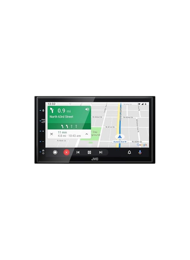 JVC JVC KW-M560BT 6.8" 2-Din Bluetooth Car Stereo – Apple CarPlay, Android Auto, Hands-Free Calling, High-Quality Sound & Smartphone Integration  - Image 2