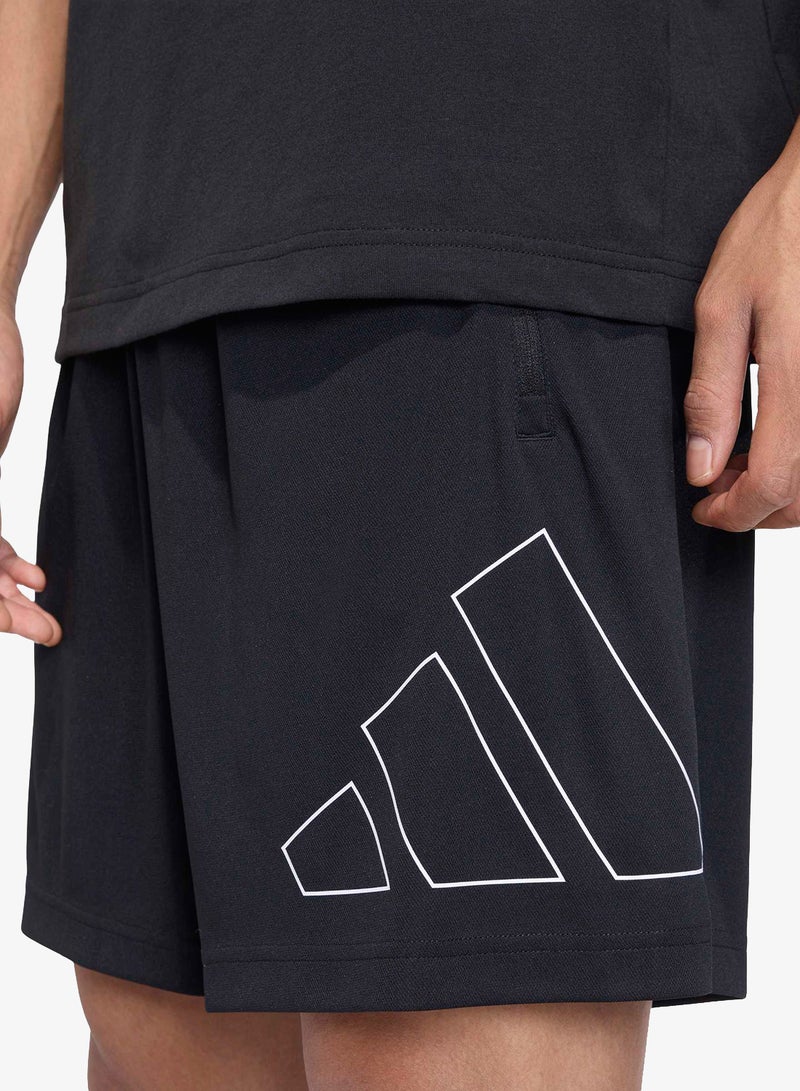 اديداس شورت أساسي بشعار كبير من قماش البيك الرياضي - Image 3