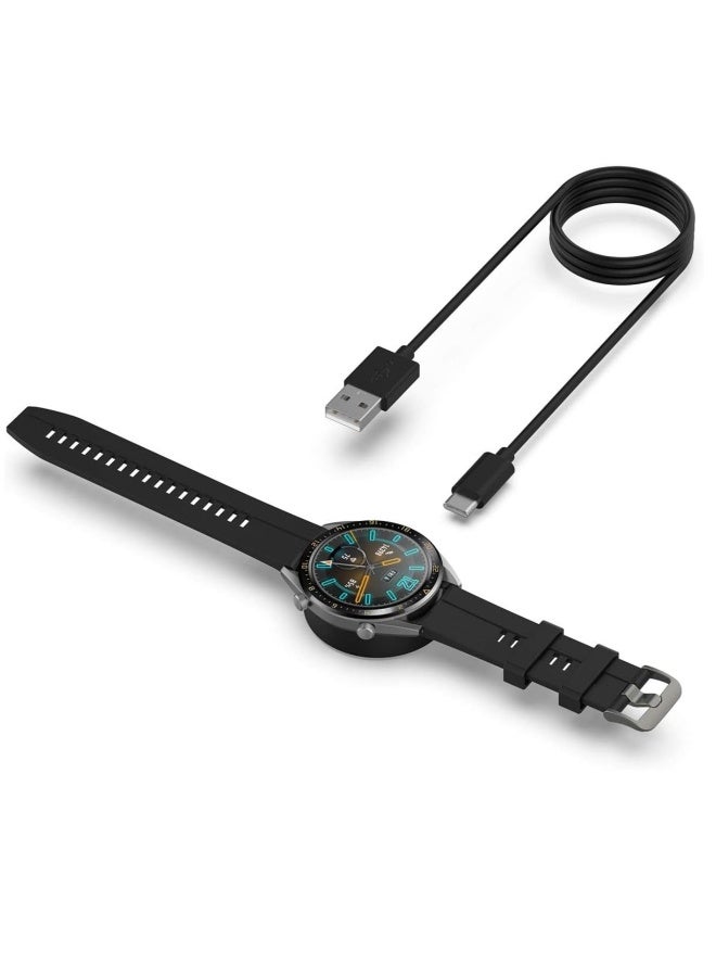 DUSALA USB Charger Magnetic Fast Charging Cable Dock Compatible with Huawei Watch GT2 GT2E ECG for Honor Watch Magic 2 GS pro Smart Watch Accessories - Image 3