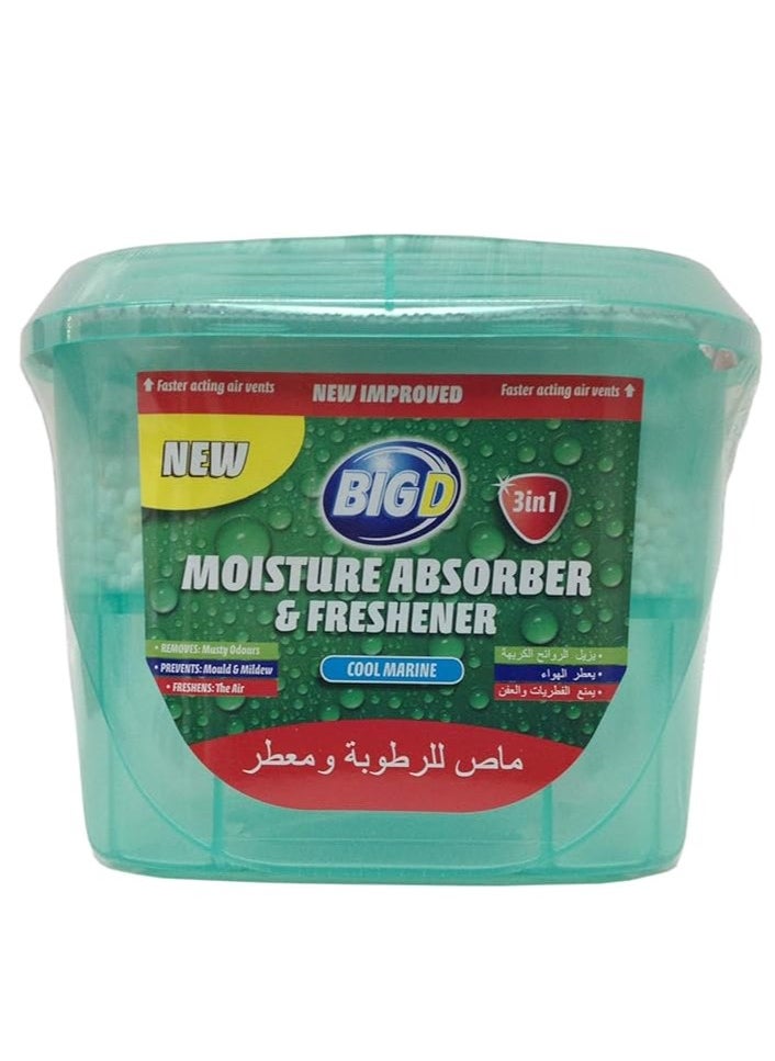 Big D Moisture Absorber and Freshener - Pack of 2