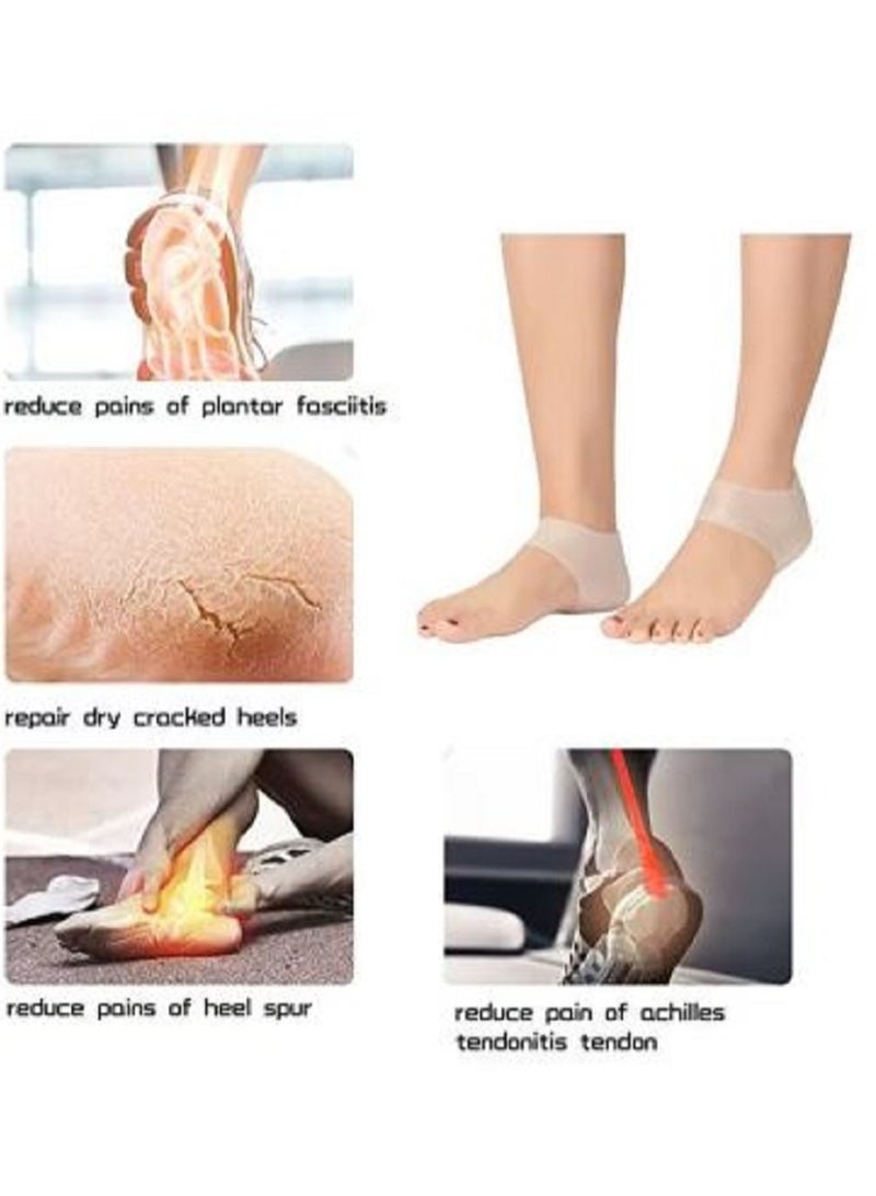 AGD 5 Pair Of Breathable Anti Drying Gel Heel Protectors - Image 3