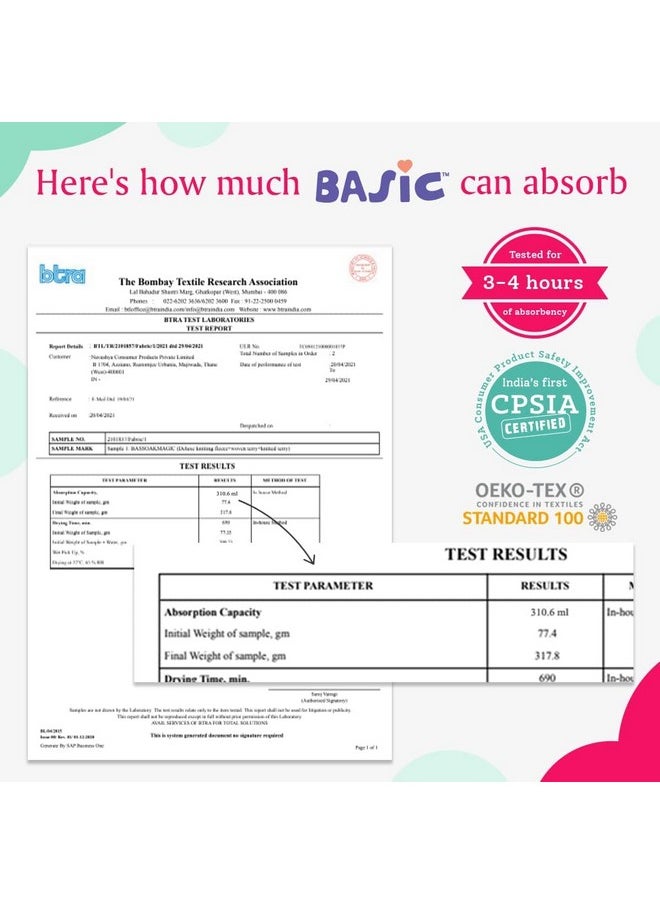 Superbottoms Basic Pack Of 6 Side Leakage Proof Reusable Cloth Diaper With Quick Dry Ultrathin |Freesize, Rash Free, Washable Diapers For Kids 0-3 Yrs| Lasts Up To 3Hrs|3 Shell + 3 Pads - Assorted  - Image 5