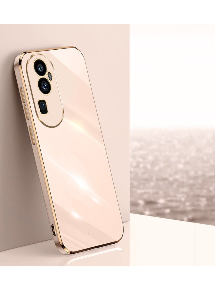 OPPO Reno 10 Pro Plus 5G Mobile Phone Case Cover, Luxury Plating Soft Back Cover, Raised Full Camera Protection