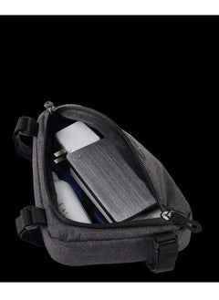Y&D Bike Frame Bag, 1Pcs Bicycle Triangle bag Front Tube Water Resistant Waterproo Strap-On Saddle Pouch Storage Bag for mini bike pumps repair tools Road Mountain  - Image 2