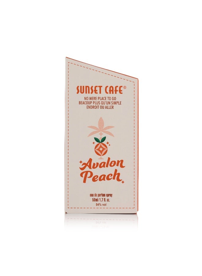 صن سيت كافيه عطر شمس الغروب أفالون بيش 50 مل - Image 2