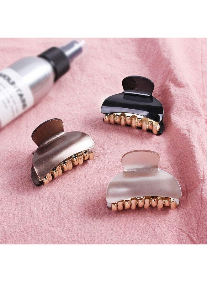 Teensery 3 Pcs Acrylic Hair Claw Clips 2 Inch Non Slip Hair Barrette Jaw Clamps Ponytail Holder Hair Accessories For Women And Girls - Image 3