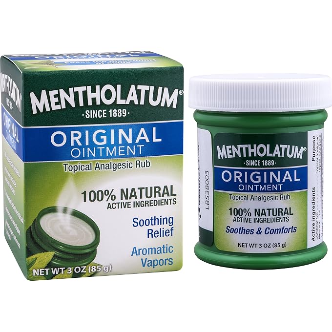 mentholatum Ointment, 3oz (85g, Pack of 4) - Image 1