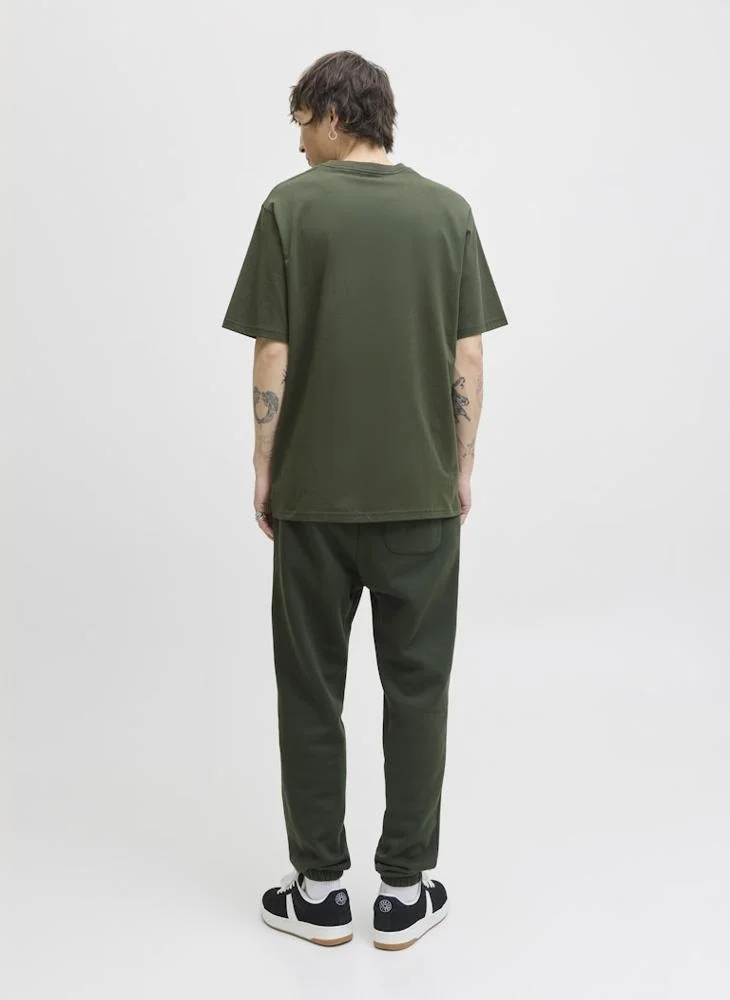 جاك & جونز Jjesoho Logo Crew Neck T-Shirt