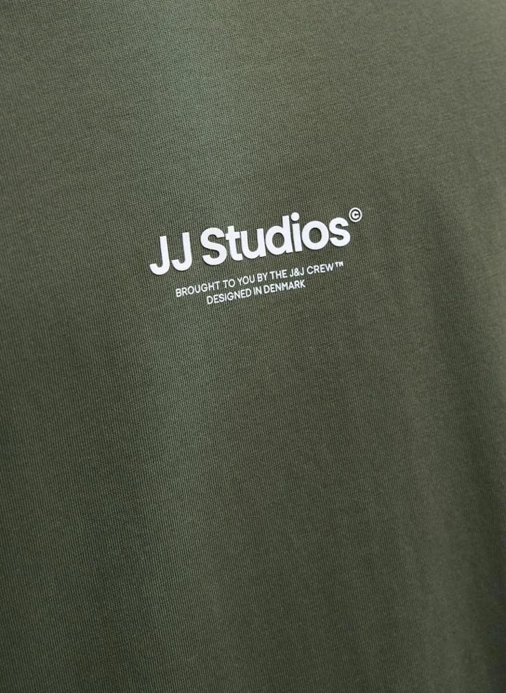 JACK & JONES Jjesoho Logo Crew Neck T-Shirt