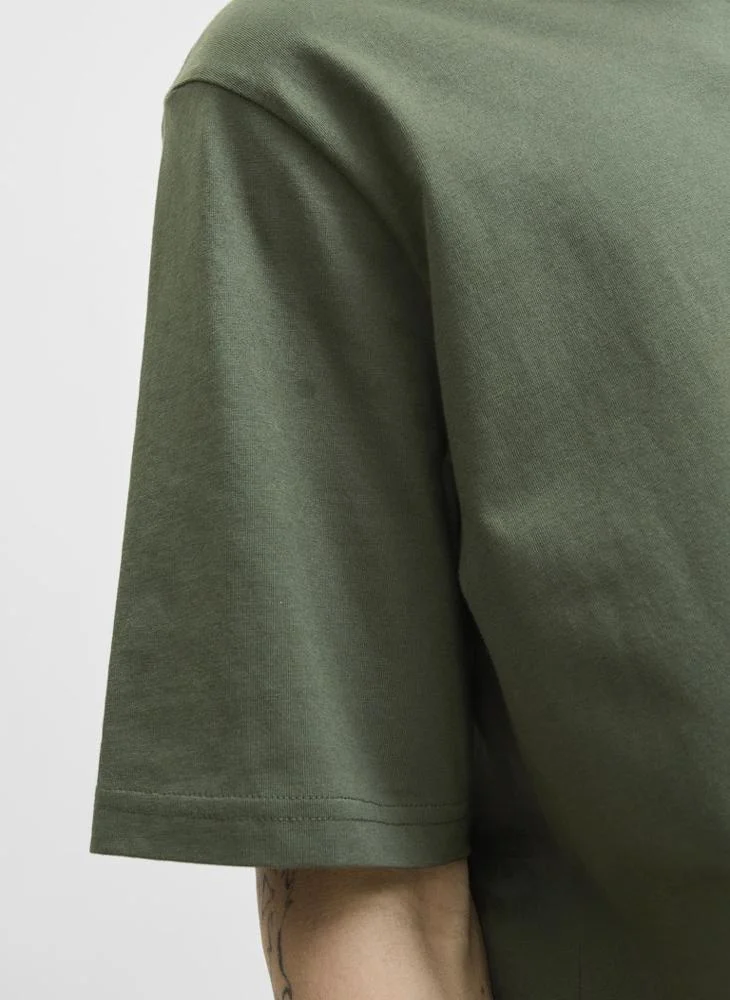 JACK & JONES Jjesoho Logo Crew Neck T-Shirt