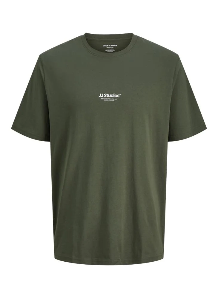 JACK & JONES Jjesoho Logo Crew Neck T-Shirt