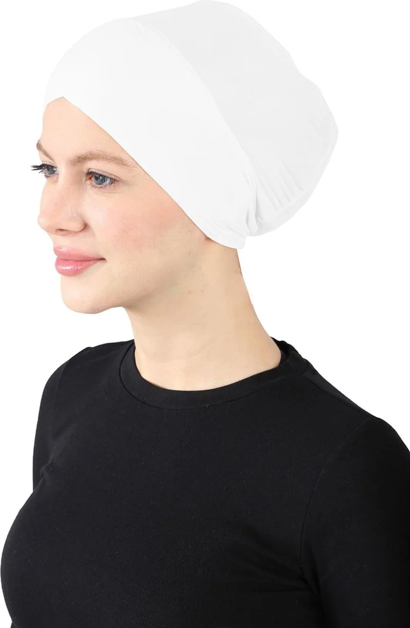 Ecardin Parisian Cross Bonnet - St 370 White