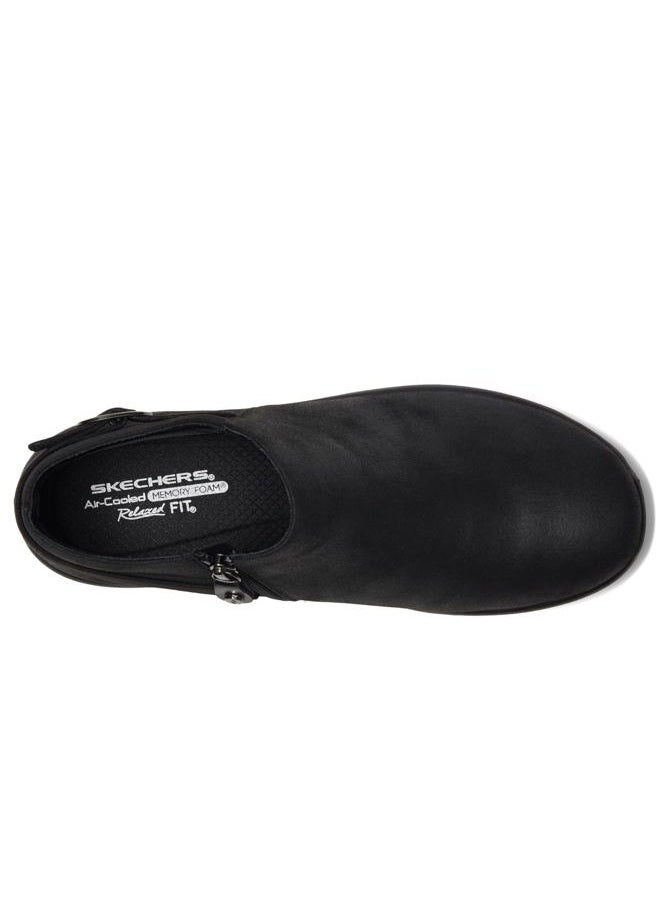 SKECHERS حذاء كاحل نسائي جميل - ضوء القمر، أسود، 36.5 EU - Image 2