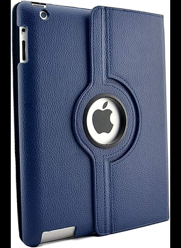vesus Smart Cover Case for iPad Air, 360 Degree Rotating Stand, [Auto Sleep/Wake], Folio Leather Smart Cover Case for iPad Air 2nd/3rd/4th Generation, Slim Lightweight Stand Cover, Blue.