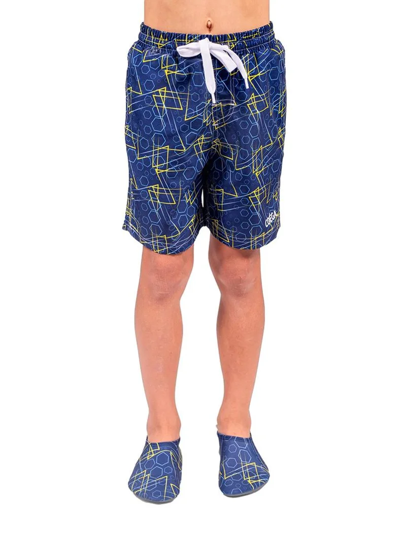 COEGA SUNWEAR COEGA Baby/Kids/Youth Boys Kids Pool Shoes - Navy Geometric