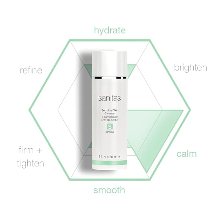 Sanitas Skincare Sensitive Skin Cleanser, Ultra Mild, Protective Cleanse, Fragrance Free, Aloe Vera, Beta Glucan, 5 Ounces - Image 3