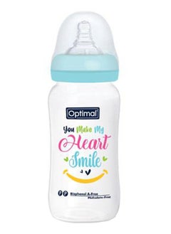 Optimal Wide Neck Feeding Bottle 300 ML,  - Assorted  - Image 1