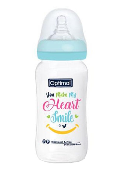 Wide Neck Feeding Bottle 300 ML,  - Assorted