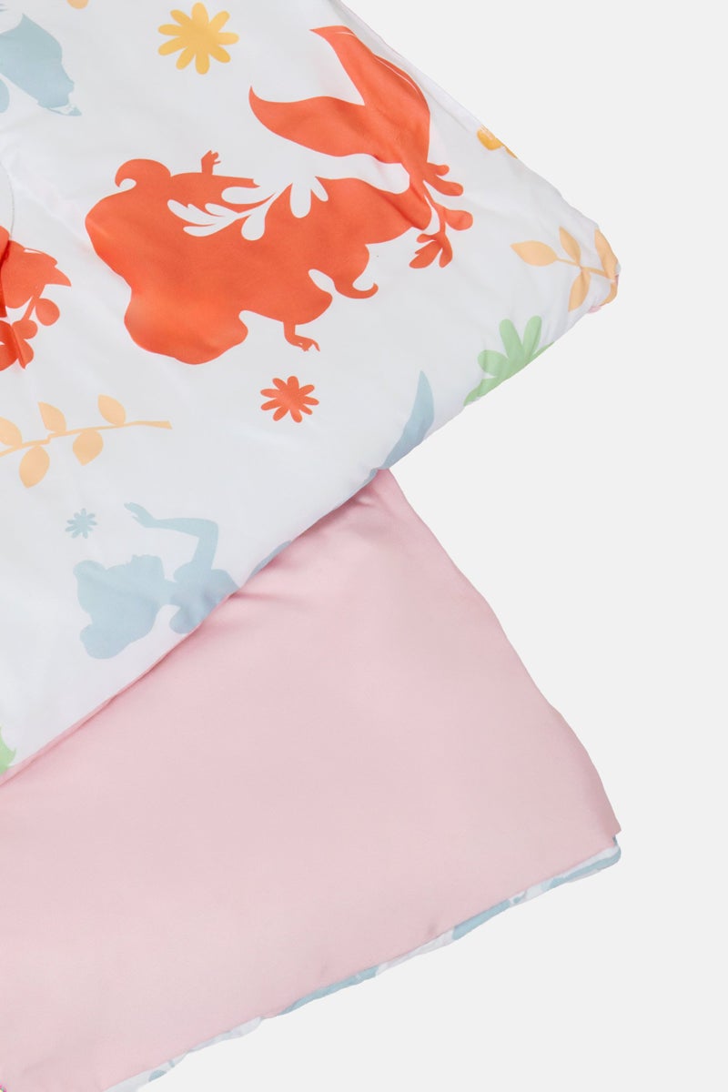 Disney 3 Pcs Princess Comforter Set, Multicolor - Image 4