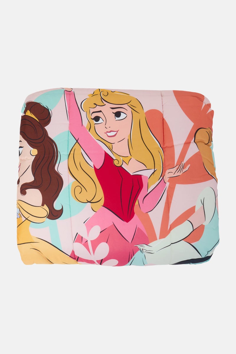 Disney 3 Pcs Princess Comforter Set, Multicolor - Image 1