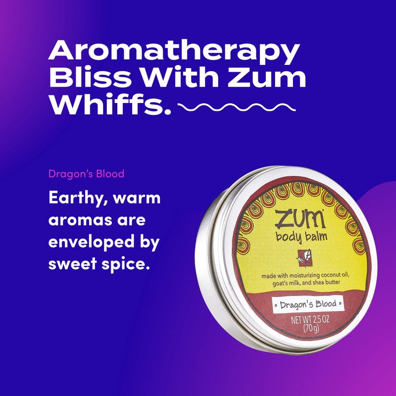 Zum Indigo Wild Body Balm - Body Moisturizer for Women & Men - Includes Goat's Milk, Shea Butter & More - Natural Skin Moisturizer - Dragon's Blood - 2.5 oz - Image 3