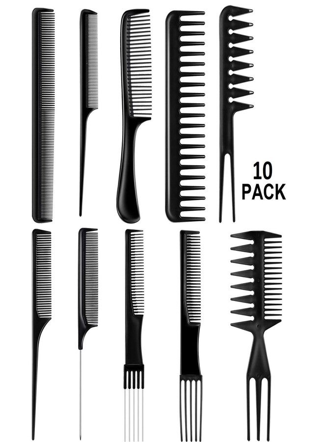 VEDETIC® Premium Collection Combo of 10 pcs Hair Styling Comb For Men & Women - Image 2