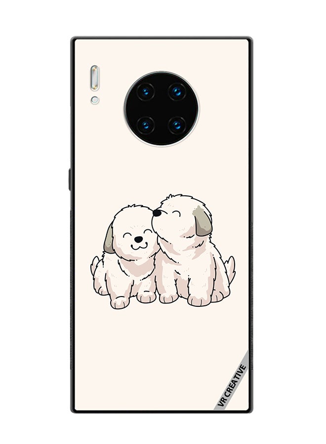 VR CREATIVE Protective Case Cover For Huawei Mate 30 Pro Cute Puppies Design Multicolour - Image 1