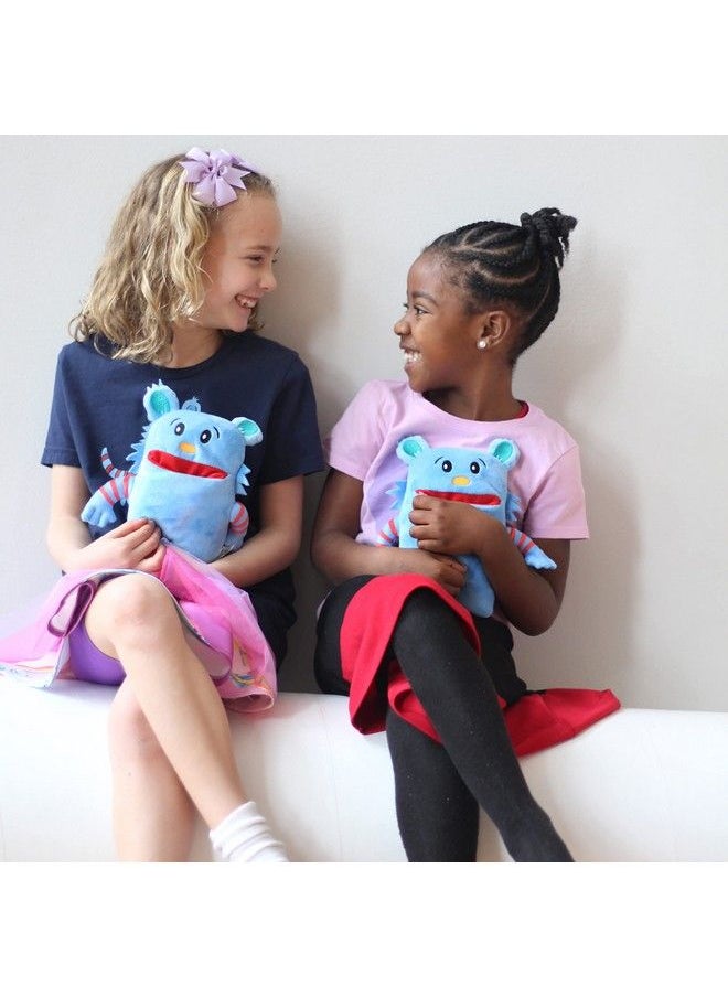 Blue Monster, 8" Tooth Fairy Pillow, Fun And Interactive Plush Toy With Pocket For Lost Teeth  - Image 5