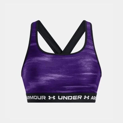 UNDER ARMOUR Women's Armour Medium Support Printed Sports Bra
