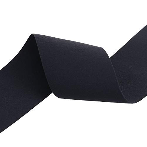 COTOWIN 4" Black Plush Elastic,Soft Comfortable Sewing Elastic - 2 Yards - Image 2