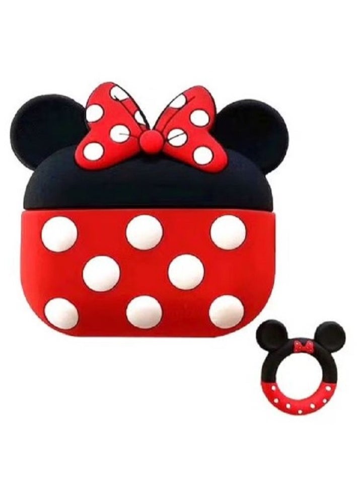 Generic Protective Case Cover For Apple AirPods Pro Red/White/Black  - Image 1