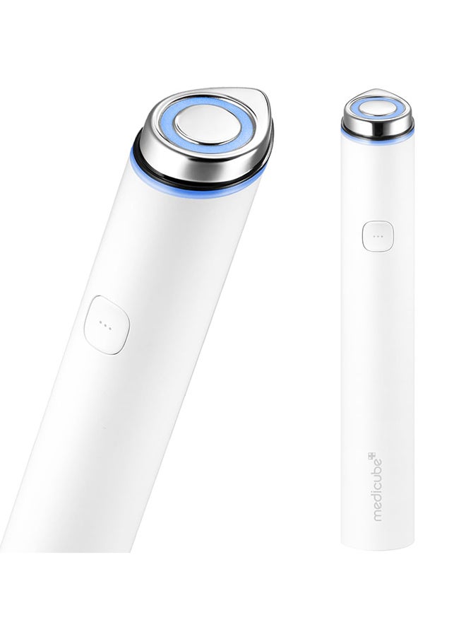 Medicube Mini Booster Pro White | Affordable At-Home Facial Skin Care Tool For Beginners - Portable Glow Booster For Glass Skin, Boosting Skin Care Absorption, Skin Care For Teens, Korean Skin Care  - Image 1
