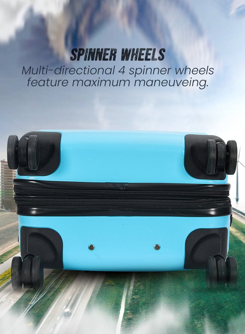 ستار لايف مجموعة حقائب سفر مكونة من 4 قطع من حقائب أمتعة السفر ذات الجانب الصلب من مادة ABS - Image 4