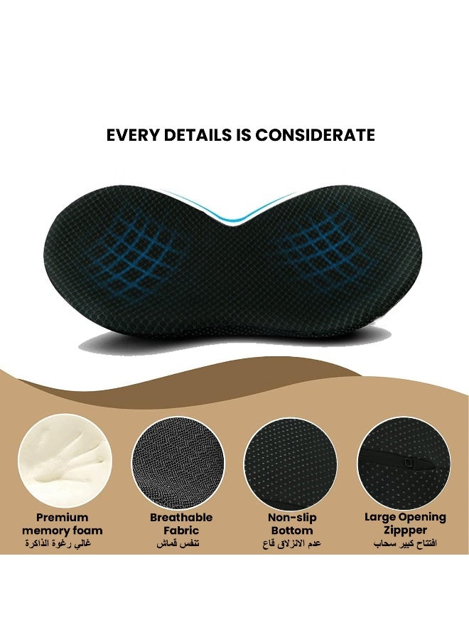Rest Car Seat Cushion Orthopedic Memory Foam Car Seat Pad Sciatica & Lower Back Pain Relief Lumber Support Car Seat Cushions  - Image 3
