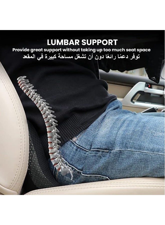 Rest Car Seat Cushion Orthopedic Memory Foam Car Seat Pad Sciatica & Lower Back Pain Relief Lumber Support Car Seat Cushions  - Image 2