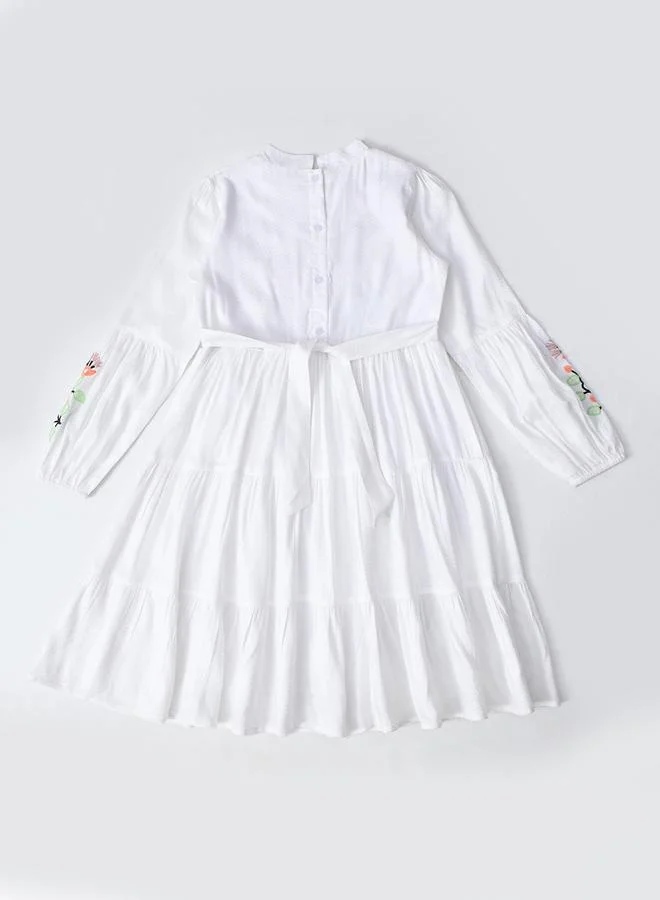 BELLA MODA Floral Tiered Dress