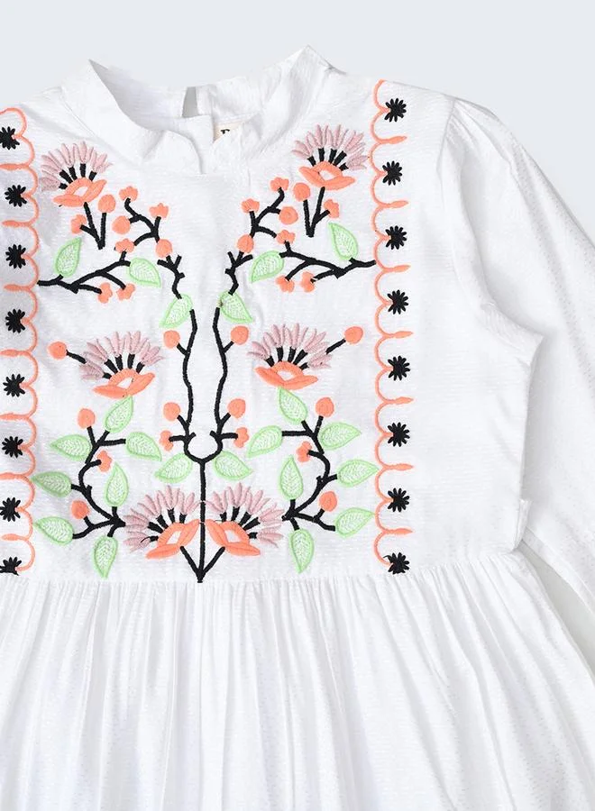 BELLA MODA Floral Tiered Dress