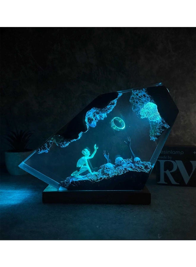 Gollum Lord of the Rings Fantasyland Epoxy Night Light Nightlight