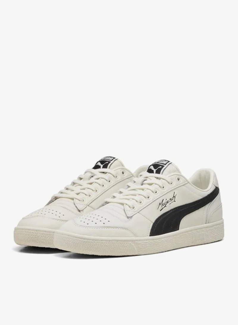 Puma Warm White-PUMA Black Majesty Sneakers Unisex for Men | Best Price UAE