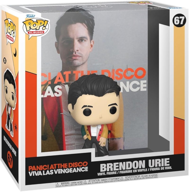 Funko Pop! Albums Cover Music: Rocks - Brendon Urie - Panic! at the Disco - Viva Las Vengeance #67