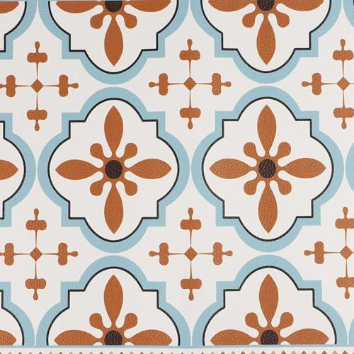 aDai Multicolor Faux Leather Dining Table Placemats – Set of 4 | Heat & Stain Resistant PU Table Mats | Easy to Clean & Durable | Perfect for Office, Conference Tables & Home Décor - Image 5
