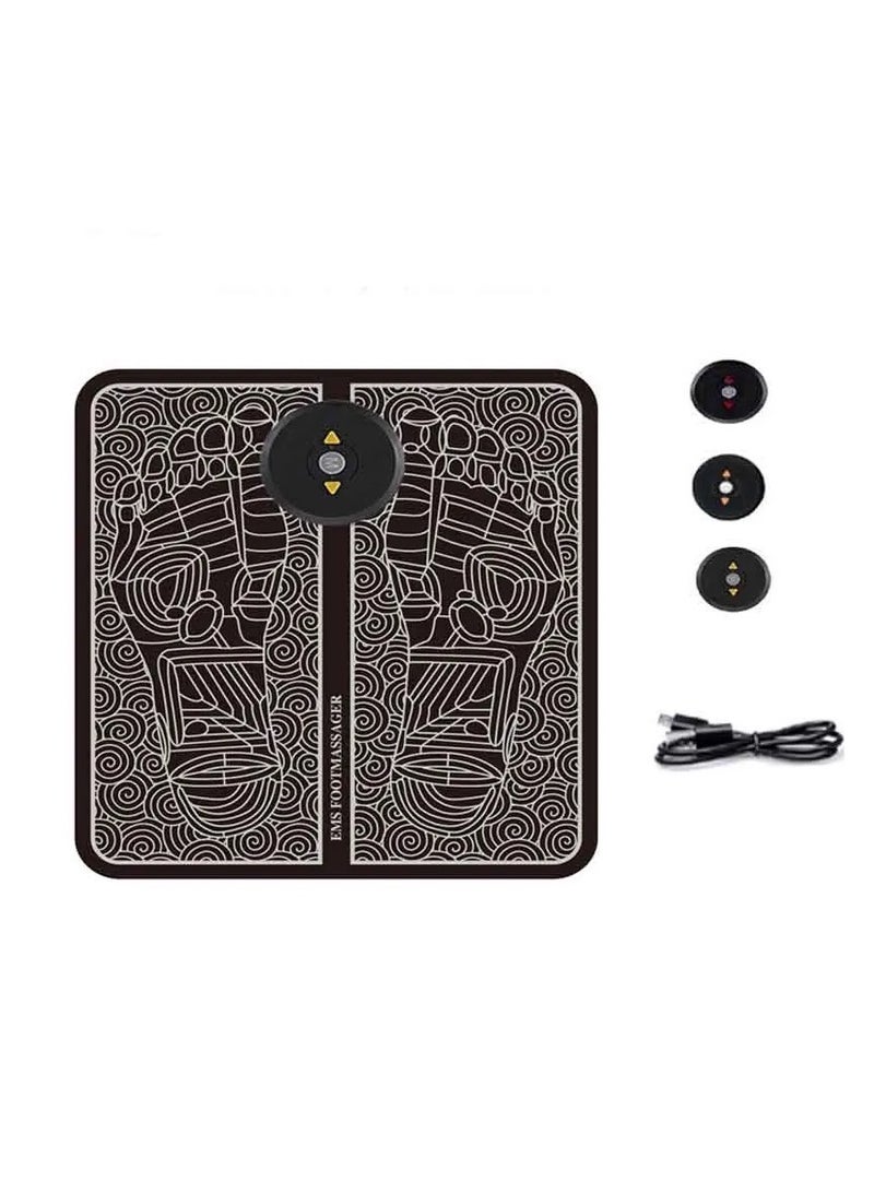 Loquat Foot Massage Brush Or Pillow Electric Pulse Method (Tens Ems) Stimulates The Foot Muscles And Relieves Pain There Are 6 Massage Modes And 9 Levels The Operating Method Is Free - Image 4