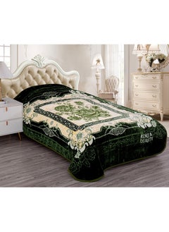 STARLIFE Single Ply Premium Korea Quality Blanket Made by 100% Polyester SPUN YARN Obtained from Virgin Polyester Which is Suitable for winter and Rainy Season 160*240CM 7LBS 